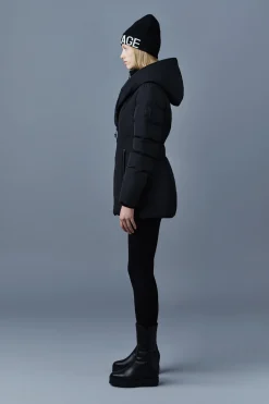 ADALI Down coat with Signature Mackage Collar