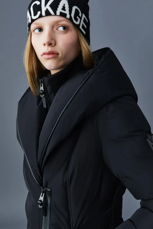 ADALI Down coat with Signature Mackage Collar