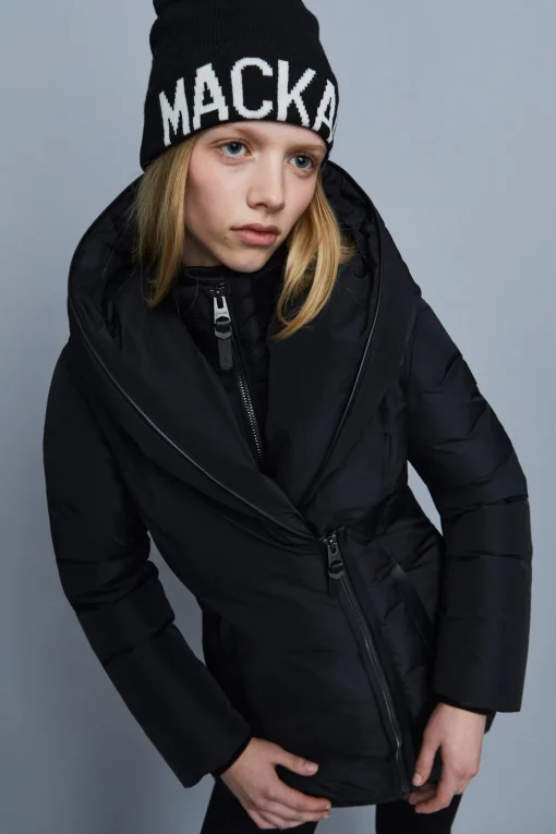 ADALI Down coat with Signature Mackage Collar