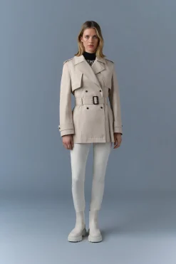 ADVA Mid-Length Buckled Belt Trench