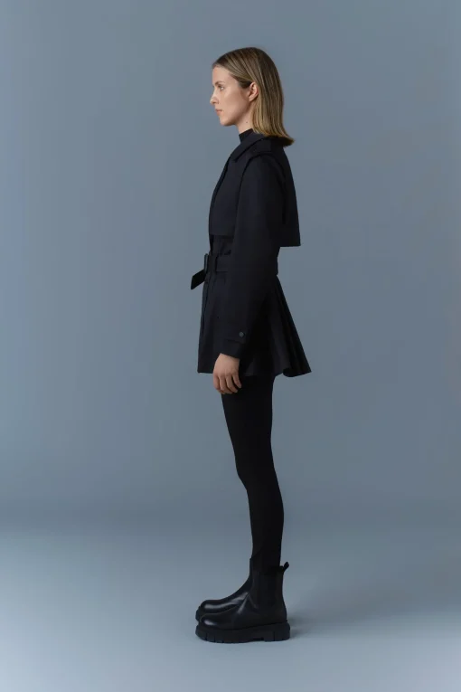 ADVA Mid-Length Buckled Belt Trench