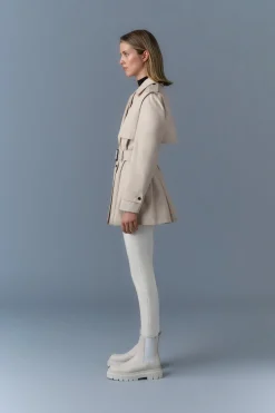 ADVA Mid-Length Buckled Belt Trench