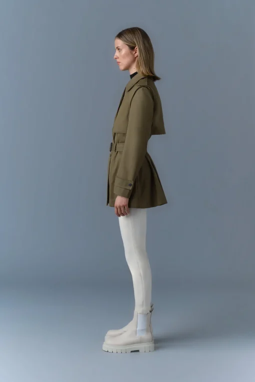 ADVA Mid-Length Buckled Belt Trench