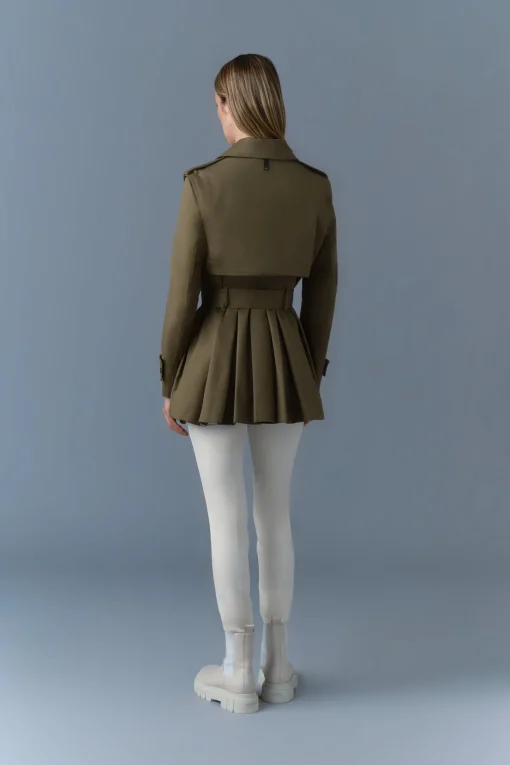 ADVA Mid-Length Buckled Belt Trench