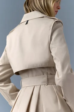 ADVA Mid-Length Buckled Belt Trench