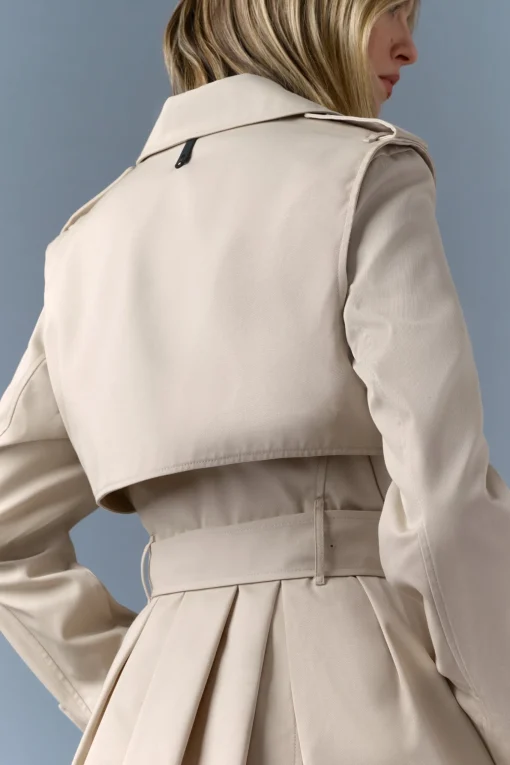 ADVA Mid-Length Buckled Belt Trench