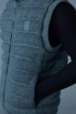 ALAN Cashmere light down vest