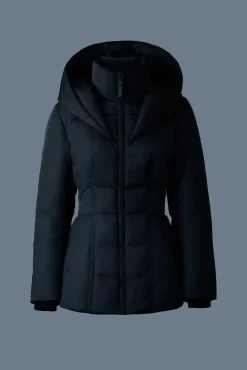 ALANA Tech satin medium down jacket