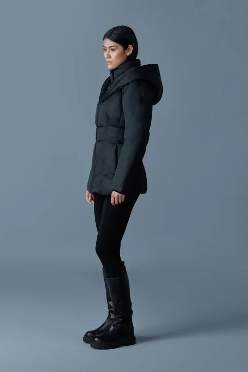 ALANA Tech satin medium down jacket