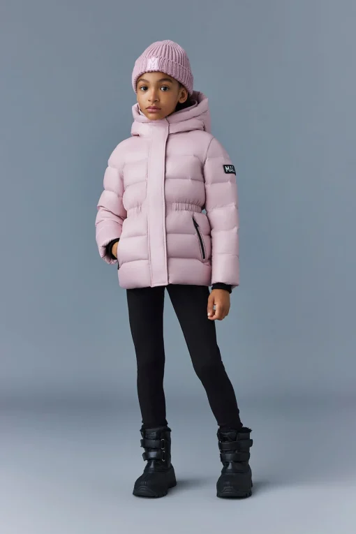 ALANNIS Lustrous Medium down parka with hood for kids (8-14 years)