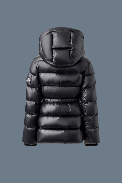 ALANNIS Lustrous Medium down parka with hood for kids (8-14 years)