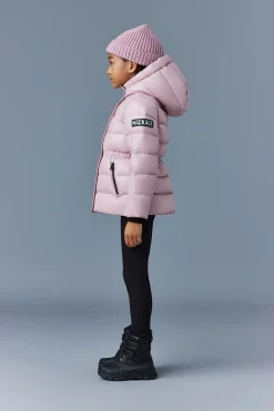 ALANNIS Lustrous Medium down parka with hood for kids (8-14 years)
