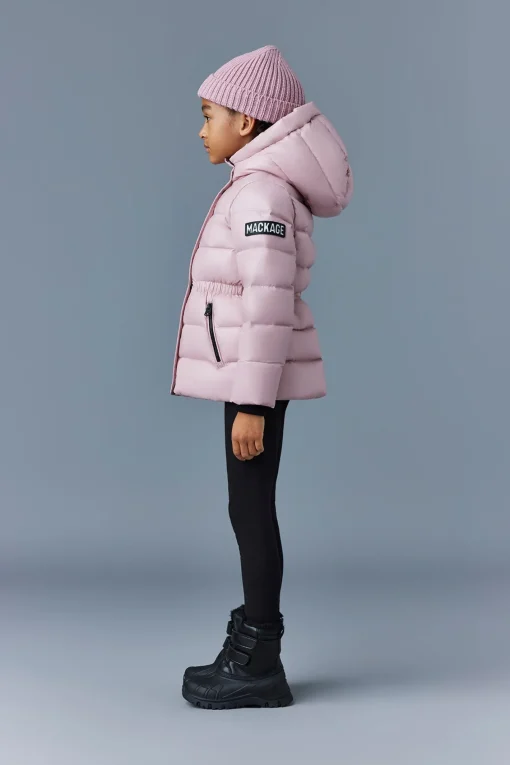 ALANNIS Lustrous Medium down parka with hood for kids (8-14 years)