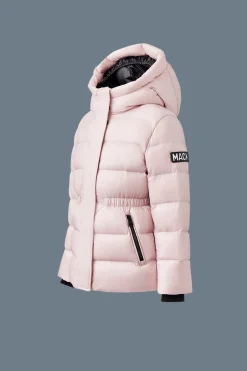 ALANNIS-T Lustrous Medium down parka with hood for toddlers (2-6 years)