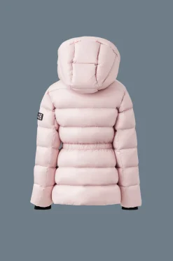 ALANNIS-T Lustrous Medium down parka with hood for toddlers (2-6 years)