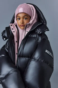 ALANNIS-T Lustrous Medium down parka with hood for toddlers (2-6 years)