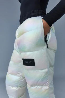 ALISON-PRL Down quilted technical pants