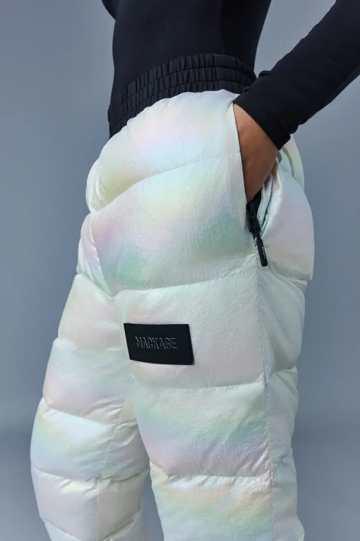 ALISON-PRL Down quilted technical pants