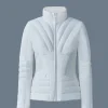 ALMA Smocked detail light down jacket
