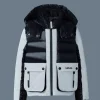 ANDRE-T Mixed-media down ski jacket for toddlers (2-6 years)