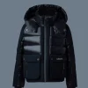 ANDRE-T Mixed-media down ski jacket for toddlers (2-6 years)