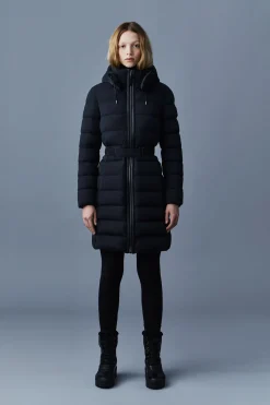 ASHLEY stretch light down with removable hood