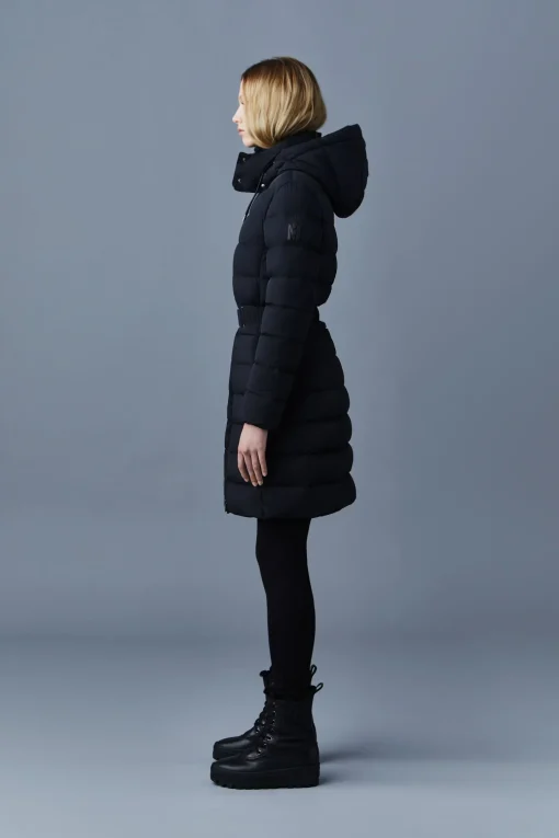 ASHLEY stretch light down with removable hood