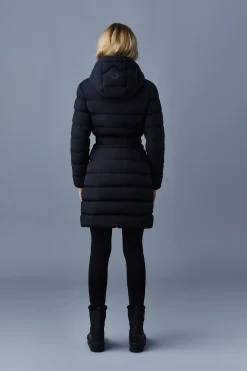 ASHLEY stretch light down with removable hood