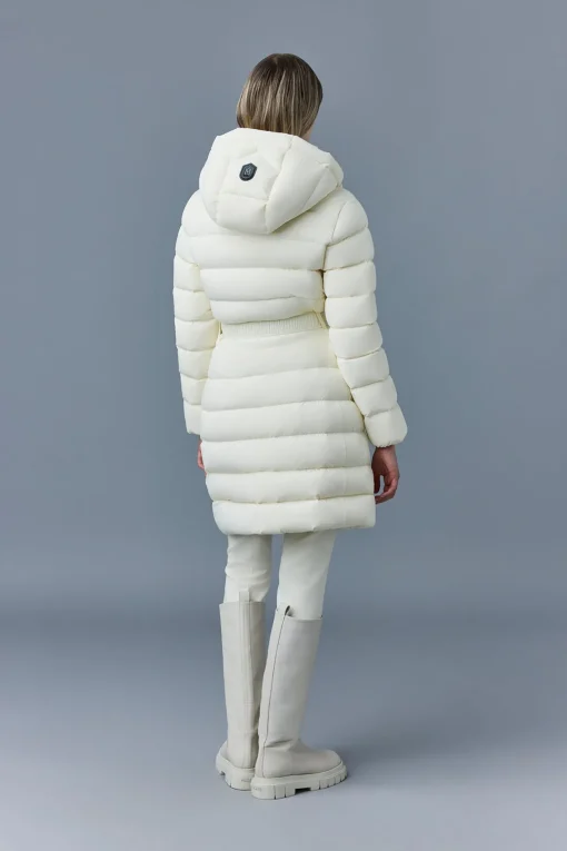 ASHLEY stretch light down with removable hood