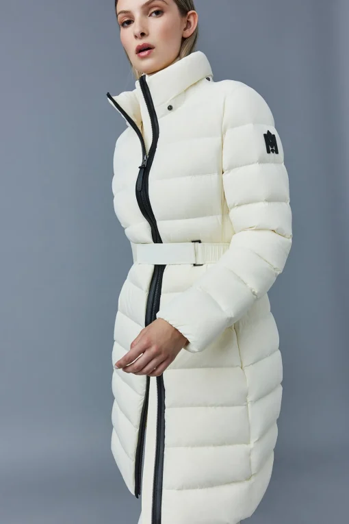 ASHLEY stretch light down with removable hood