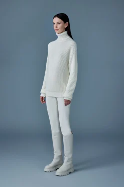 ASTOR-WM Rib Knit merino wool sweater