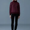 ASTOR-WMCK Jacquard chain-knit wool sweater