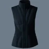 AURELIA Smocked detail light down vest