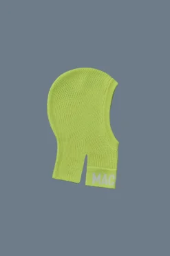 AURORA Knit merino blend logo balaclava