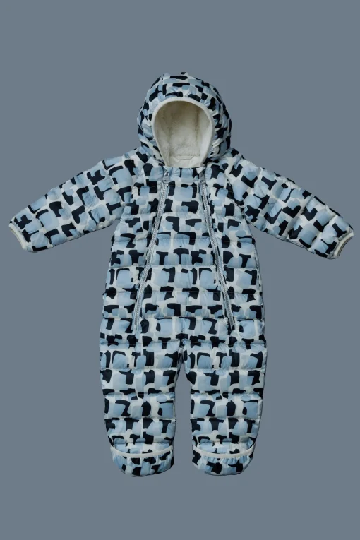 BAMBI-NV Recycled washable down snowsuit for babies (3-24 months)