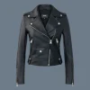 BAYA (R) Leather biker jacket