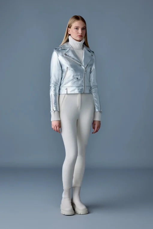 BAYA (R) Leather biker jacket