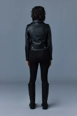 BAYA (R) Leather biker jacket