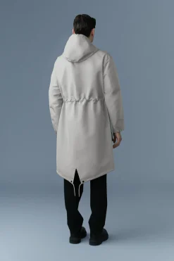 BRODEN Recycled Technical Long Raincoat