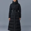 CALINA-CITY Stretch down maxi coat