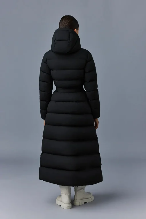 CALINA-CITY Stretch down maxi coat
