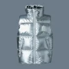 CHARLEE-TM Metallic light down puffer vest for toddlers (2-6 years)