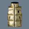 CHARLEE-TM Metallic light down puffer vest for toddlers (2-6 years)