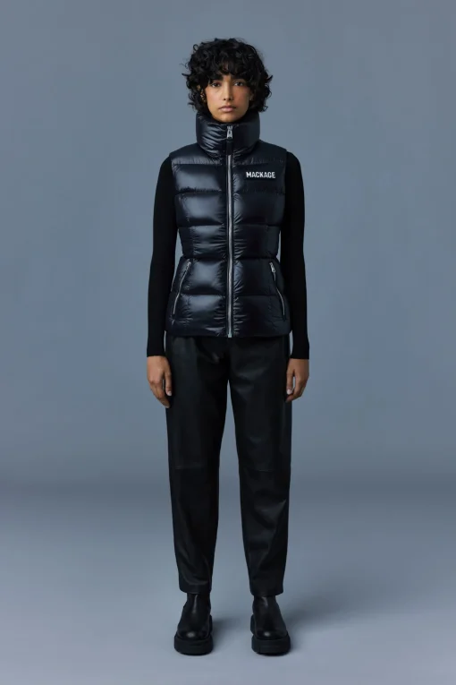 CHAYA lustrous light down vest for ladies