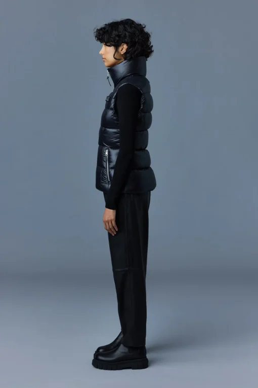 CHAYA lustrous light down vest for ladies