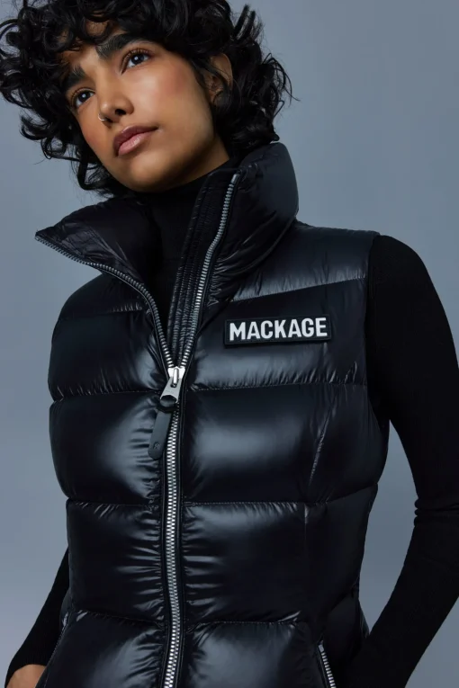CHAYA lustrous light down vest for ladies