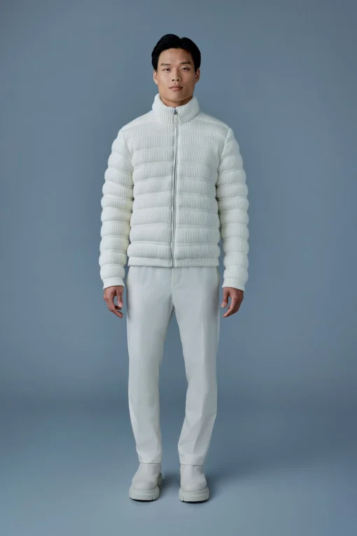 CHRISTOPHER Cashmere light down jacket