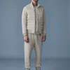 COLLIN-R Nano Down Mixed Media Bomber Jacket