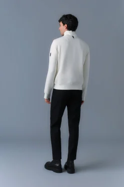 COLLIN-R Nano Down Mixed Media Bomber Jacket