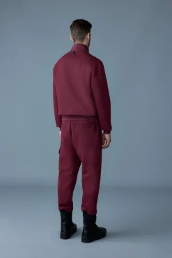 COLLIN-R Nano Down Mixed Media Bomber Jacket